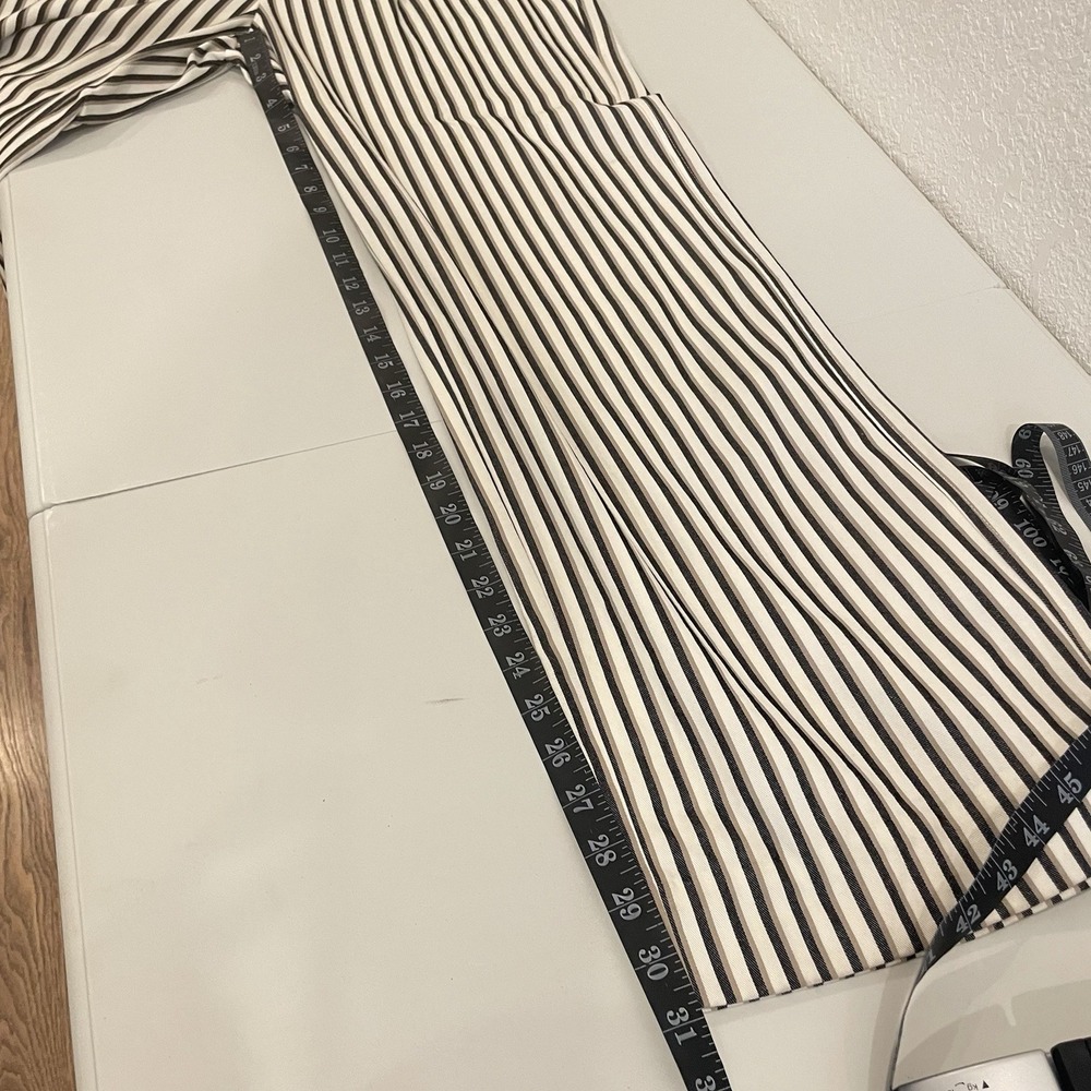 EVERLANE The Way High Drape Pant Ombré Striped Size 2 Pleated Front Career Prep - Picture 9 of 11